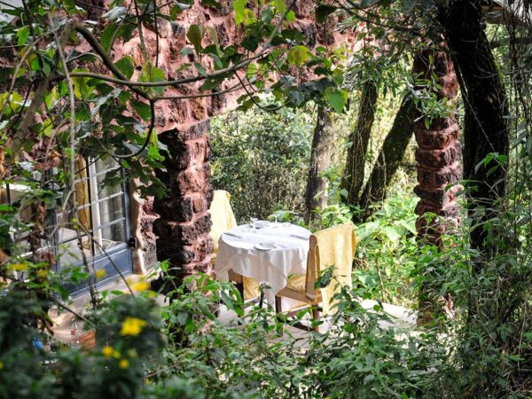 Clouds Mountain Gorilla Lodge Bedroom Verandah